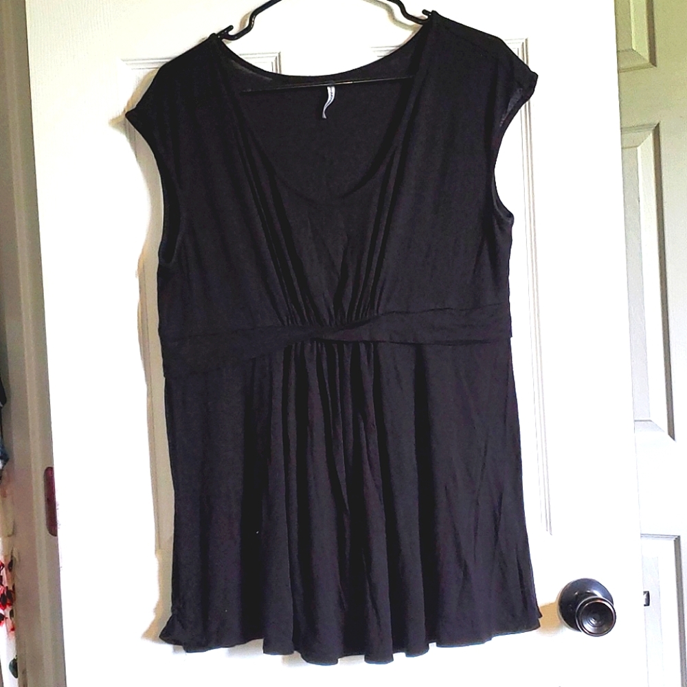 Planet Motherhood Black Maternity Top Womens XL